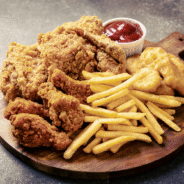 CHICKEN NUGGETS AND FRIESS CHICKEN NUGGETS AND FRIESS