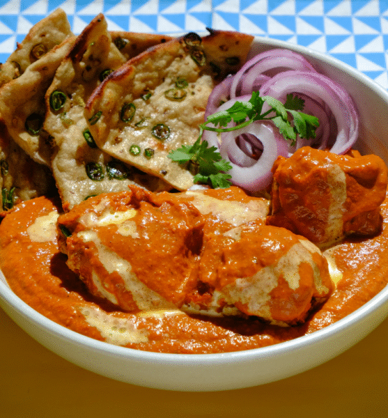Malai BOTI with naan