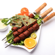 SEEKH Kabab with naan SEEKH Kabab with naan
