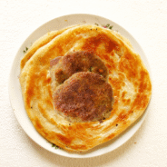 SHAMI KABAB AND PARATHA SHAMI KABAB AND PARATHA